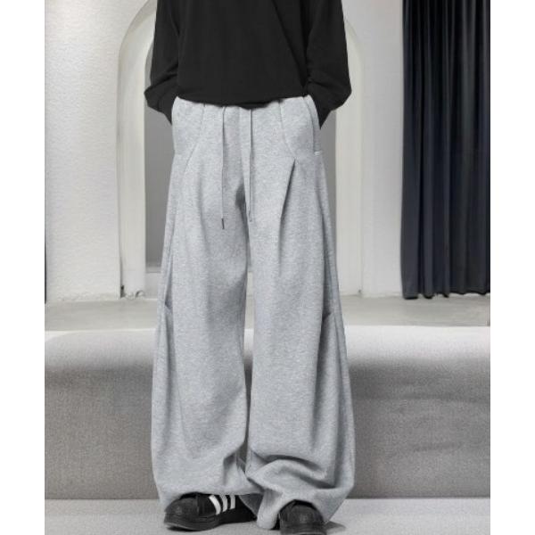 パンツ 「26年春新作」バレルレッグルーズスウェットパンツ メンズ レディース