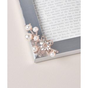 ブローチ SAKURA/パール×小枝風/ブローチ レディース