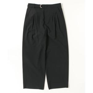 スラックス 「White Mountaineering」ホワイトマウンテニアリング Reporse Wear SOLOTEX 4 TUCK WIDE
