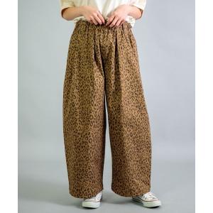 パンツ 「Yarmo」 Leopard Twill  Work Pants レディース