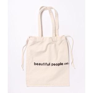 ショルダーバッグ バッグ ビューティフルピープル beautiful people brushed logo gathering bag レディース