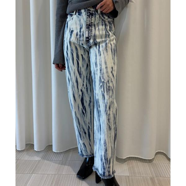 ジーンズ デニム デニムパンツ HAND BLEACH LOOSE DENIM レディース メンズ