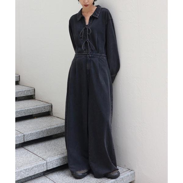 tシャツ 2WAY RIBBON CUT ROMPERS レディース