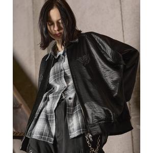 スカジャン 「ERAR」トライバルハート刺繍ダブルジップオーバーサイズスカジャン メンズ レディース｜ZOZOTOWN Yahoo!店