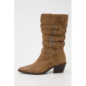 ブーツ BELTED MIDDLE ブーツ レディース