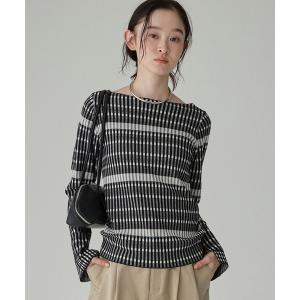 tシャツ ギンガム柄プルオーバー レディース