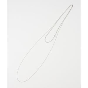 ネックレス MIXチェーンロングネックレス レディース