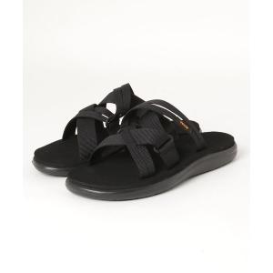 「Teva」 フラットサンダル 24.0cm ブラック レディース