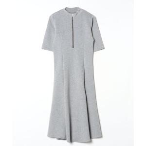 「COTORICA」 7分袖ワンピース「the days tokyoコラボ」 MEDIUM グレー レディース