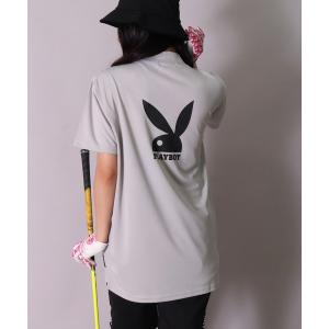 「PLAYBOY」 半袖Tシャツ LARGE グレー メンズ