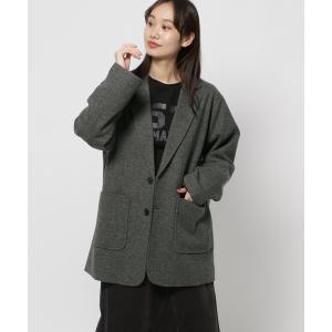 「niko and...」 テーラードジャケット MEDIUM グレー レディース