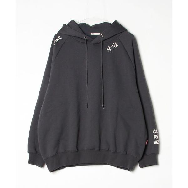 「Java」 プルオーバーパーカー MEDIUM グレー レディース