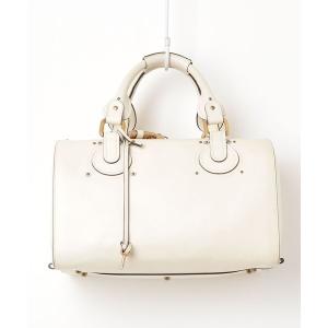 「Chloe」 パディントン ボストンバッグ - ホワイト レディース