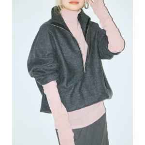 tシャツ 「追加4」SHEER HIGH NECK TOP：カットソー レディース