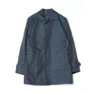 「MEN'S BIGI」 ステンカラーコート S ネイビー メンズ