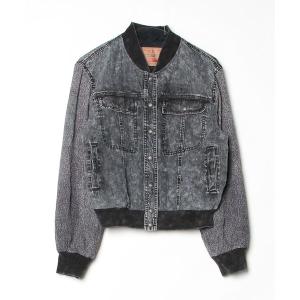 「DIESEL」 ジャケット 40 ブラック レディース