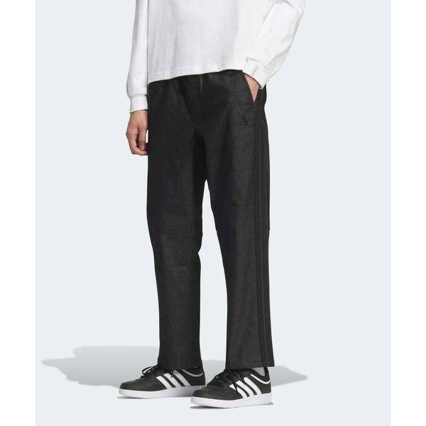 パンツ エッセンシャルズ プラス レギュラーフィット ストレッチデニム フルレングス オープンヘム ...