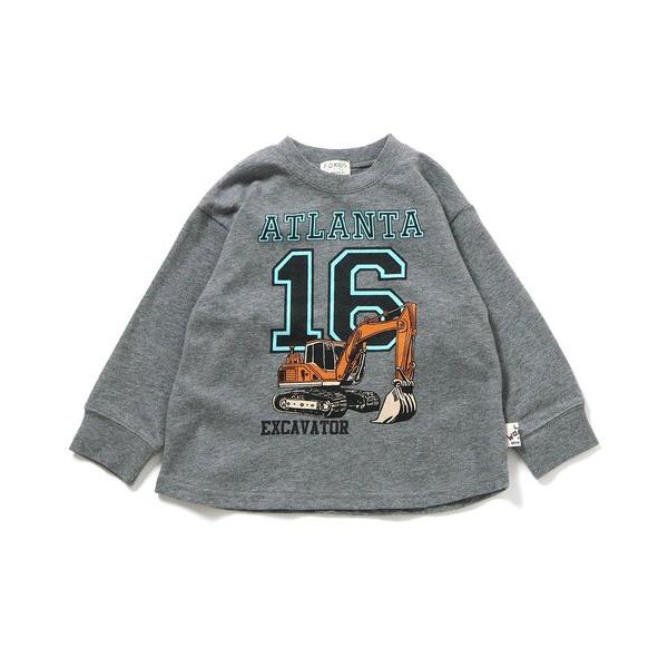 tシャツ 働く車ナンバリングTシャツ キッズ 子供服 男の子 女の子