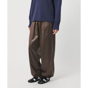 パンツ チンツゴム ワイドパンツ ウォッシャブル レディース