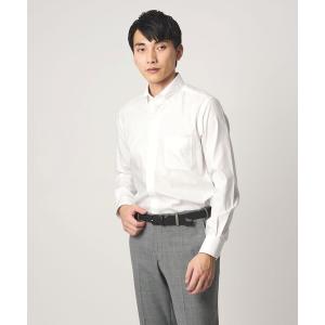 フォーマル シャツ コットン ロイヤルオックス ボタンダウン ドレスシャツ -形態安定- メンズ