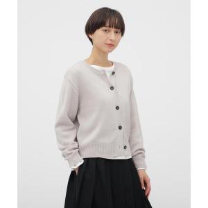 カーディガン CORD YARN WOOL KNITWEAR レディース