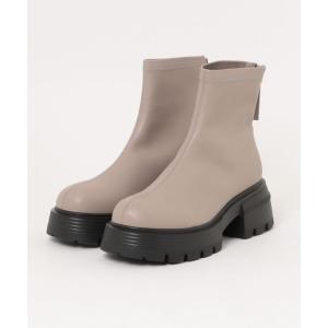 ブーツ ORiental TRaffic オリエンタルトラフィック レディース バックファスナー厚底ブーツ 241001 レディース