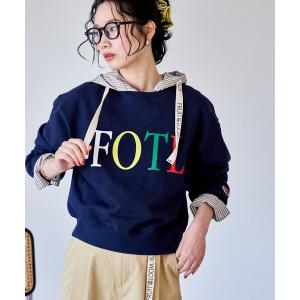 トレーナー スウェット FRUIT OF THE LOOM×FREAK'S STOR/フルーツオブザルーム 別注 裏毛 ロゴ プリントスウェット