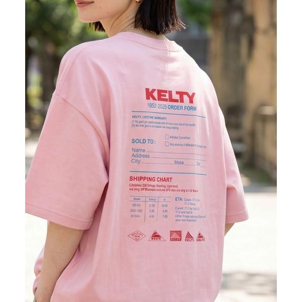 tシャツ 半袖 別注「KELTY」バックグラフィック クルーネックTシャツ / 古着風 アメカジ マ...