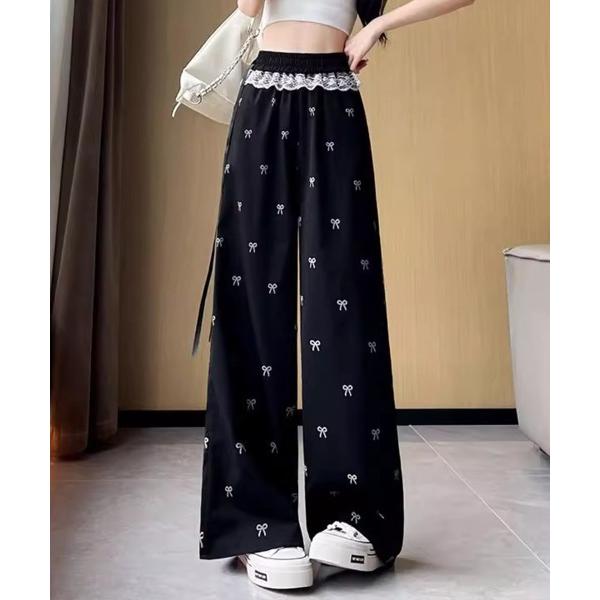 パンツ ミニリボンマークパンツ レディース