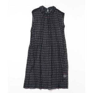 「mintdesigns」 ノースリーブワンピース MEDIUM ブラック レディース