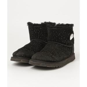 「UGG」 ショートブーツ 23cm ブラック レディース