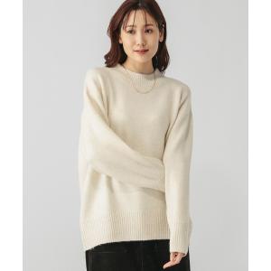 「GLOBAL WORK」 長袖ニット SHORT アイボリー レディース