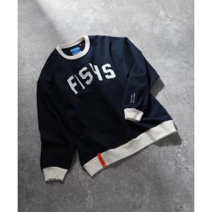 「niko and...」 「FISHS EDDY」スウェットカットソー MEDIUM ネイビー レディース