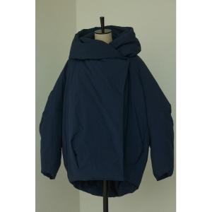 「BLACK BY MOUSSY」 ダウンジャケット 1 ネイビー レディース