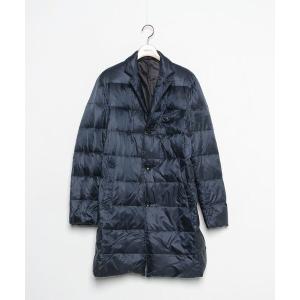 「MICHEL KLEIN HOMME   」 ダウンジャケット LARGE ネイビー メンズ
