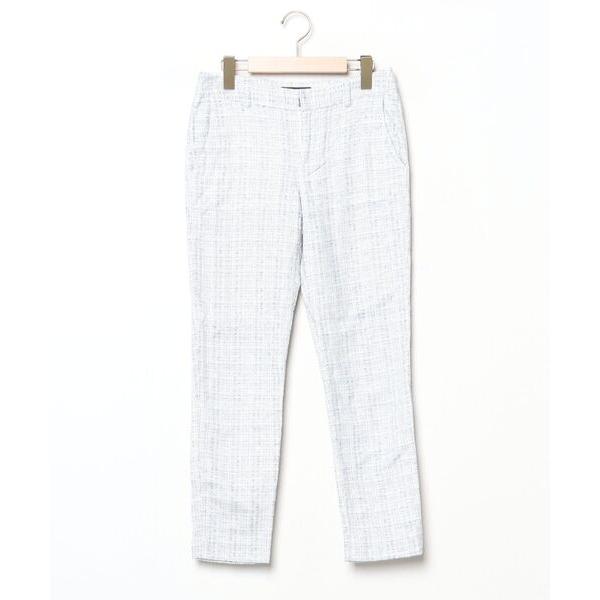 「green label relaxing」 パンツ 38 ホワイト レディース