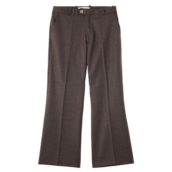 パンツ WALK IN PARIS BROWN wool suit pants 24FW BROWN...