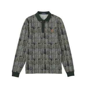 シャツ FRED PERRY ABSTRACT PRINT POLO SHIRT M8692 メンズ レディース