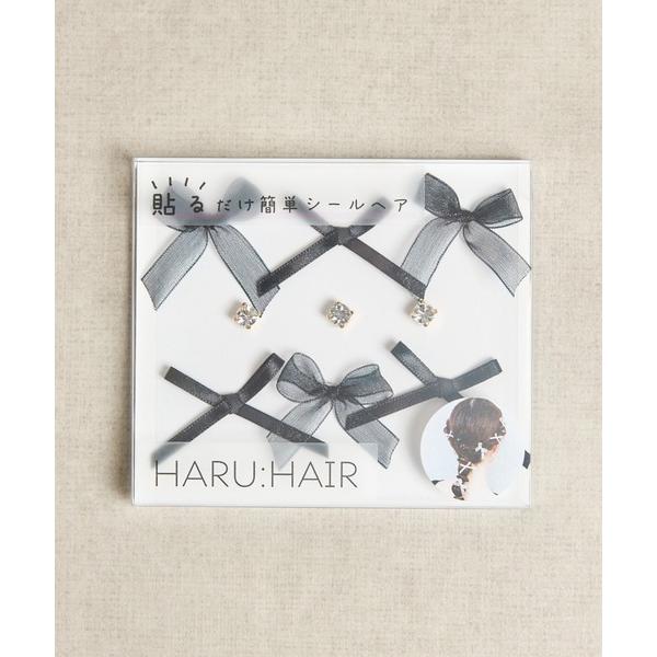 Zoule ゾーラ：HARU:HAIR シリーズ　Seal H−1 リボン　ストーン　シールヘア(貼...