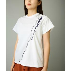 tシャツ 「mien」刺繍デザインTee レディース