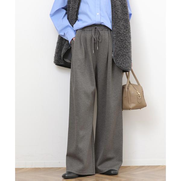 パンツ 「追加」T/Rダンボールタックイージーパンツ レディース