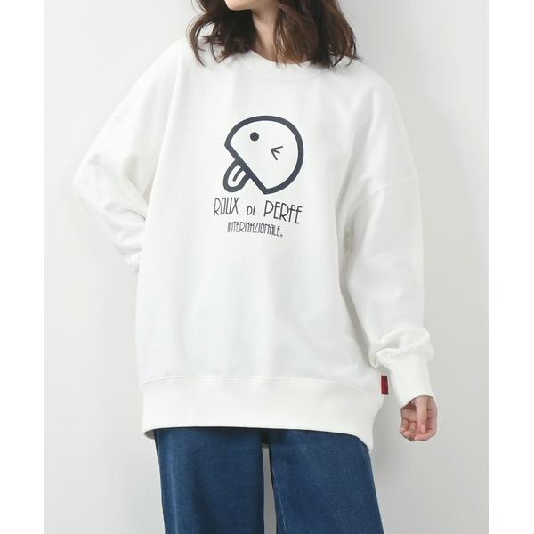 トレーナー スウェット 「ROUXDI PERFE ルゥディパフィー」日本製ベーマークロゴプリントト...