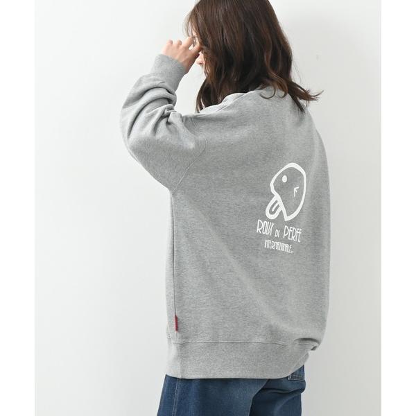 トレーナー スウェット 「ROUXDI PERFE ルゥディパフィー」日本製バックプリントトレーナー...
