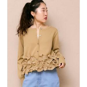 カーディガン 「WEB限定アイテム」リボンデザインカーディガン レディース