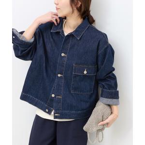 デニムジャケット gジャン 「26SS新作」「LANCER/ランサー」ビッグジャケット レディース