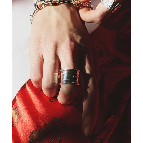 指輪 リング 「WEB限定」ADRAR アドラル PATTERN BAND リング レディース