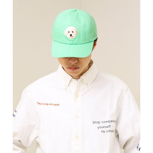 キャップ 帽子 「カラー追加して再登場」WASHED DOG embroidery CAP メンズ ...