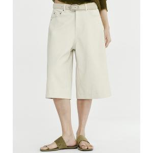 パンツ リラクシーハーフパンツ レディース