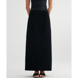 スカート ウエストリボン タイトスカート