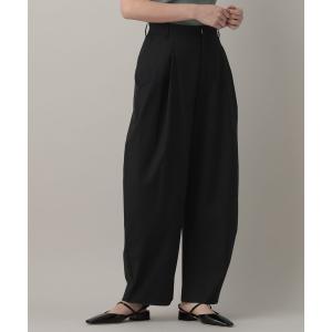 スラックス パンツ カーブスラックスパンツ レディース